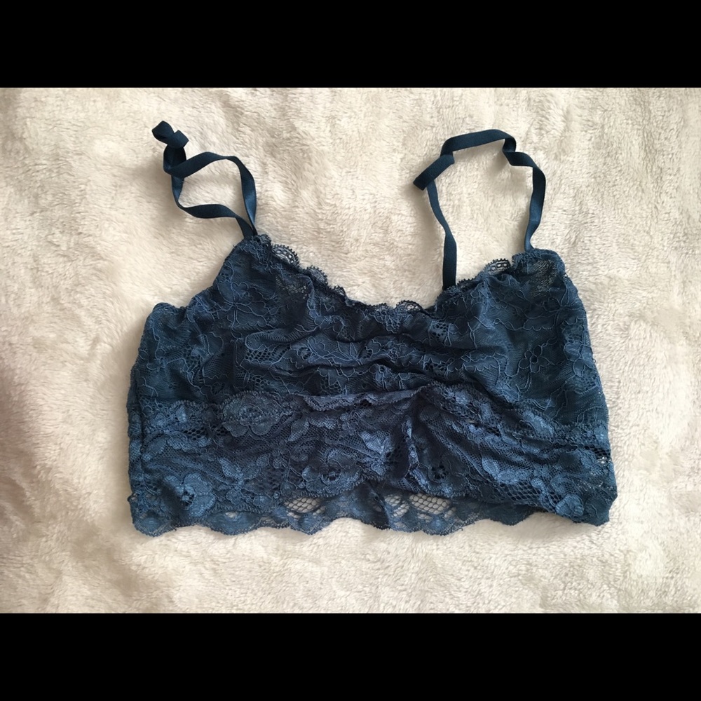 Urban Outfitters Blue Lace Bralette